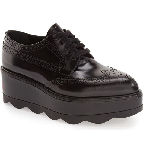 prada oxford shoes women's